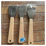 (3 Qty) Red Devil 3' Scraper Knives