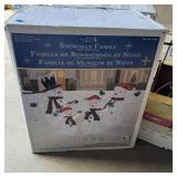 Snowman Family Decoration Approx 60 Inch