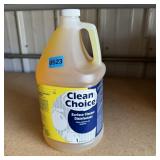 1 Gallon Clean Choice Disinfectant Surface Cleaner