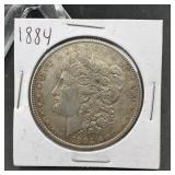 1884 Morgan Silver Dollar