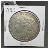 1882 Morgan Silver Dollar