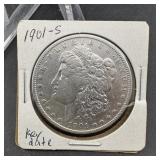 1901-s Morgan Silver Dollar