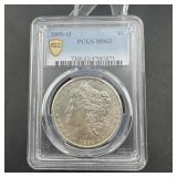 1899-o Morgan Silver Dollar Pcgs Ms63