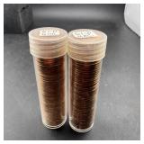 (2 Tubes) 1961-D UNC Lincoln Memorial Cents