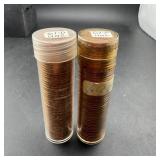 (2 Tubes) 1961 P & D UNC Lincoln Memorial Cents