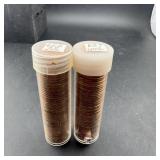 (2 Tubes) 1960-d Small Date & 1962 Pennies