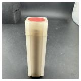 Tube of 50 1960-D UNC Lincoln Memorial Cents