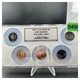 2003-s Clad Proof Set State Quarters Ngc Pf69 Ultr