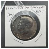 1776-1976 Bicentennial Kennedy Half Dollar BU