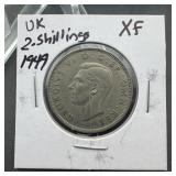 1947 Great Britain 2 Shillings