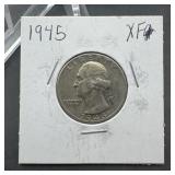 1945 Washington Quarter