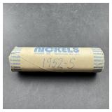 $2 Roll 1952-S Jefferson Nickels