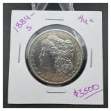 1884-S Morgan Silver Dollar Better Date