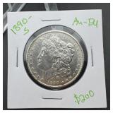 1890-S Morgan Silver Dollar