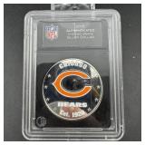 2015 Chicago Bears NFL Authenticated Silver Dollar