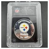 2015 Pittsburgh Steelers Nfl Authenticated Silver
