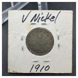 1910 Liberty V Nickel