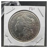 1921 Morgan Silver Dollar