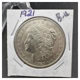 1921 Morgan Silver Dollar
