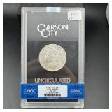 1882-CC Morgan Silver Dollar PCGS MS64
