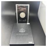 1884-cc Morgan Silver Dollar Gsa Hoard W/ Box & Co