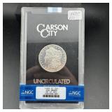 1882-CC Morgan Silver Dollar ANACS MS64