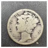 1917 Mercury Silver Dime