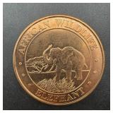 1 Oz. Copper Round, see photo for design