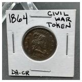 1864 Civil War Token