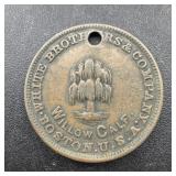 White Brothers Boston Massachusetts Token
