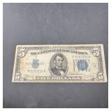 1934-C $5 Blue Seal Note