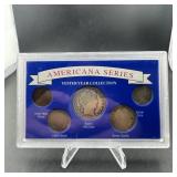Yesteryear Collection with 90% Silver Half, Dime &