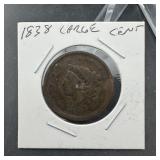 (5) Cast Metal Decorative Coin Set Large Display