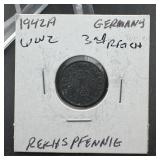 1942-A WWII Germany Third Reich Coin