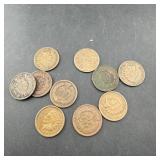 10 Indian Head Cents