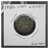 1943-S Jefferson War Silver Nickel