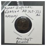 367-383 AD Roman Imperial Ancient Bronze Coin