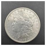 1890 Morgan Silver Dollar