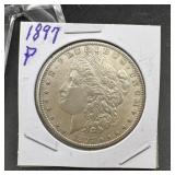 1897 Morgan Silver Dollar