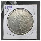 1879 Morgan Silver Dollar