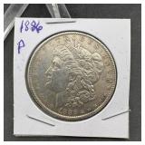 1886 Morgan Silver Dollar
