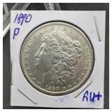 1890 Morgan Silver Dollar