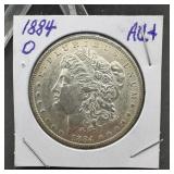 1884-o Morgan Silver Dollar