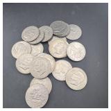 (20) Mixed Date Collectible Eisenhower (Ike) Dolla