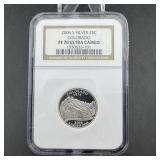 2008-s Silver 25c Oklahoma State Quarter Ngc Pf70