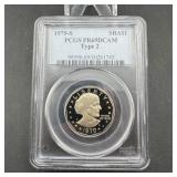 1979-s Susan B. Anthony Proof Dollar Pcgs Pr69dcam