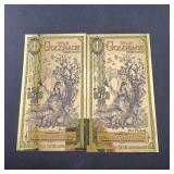 (2) 2024 Utah Goldback 1 Gold Notes