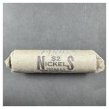 $2 Roll 1954-S Jefferson Nickels