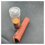 1968-D Roll & 1974-D Tube UNC Lincoln Cents