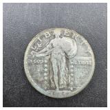 1924 Standing Liberty Silver Quarter